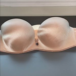 Victoria’s Secret Strapless Push-up Bra Size 34C